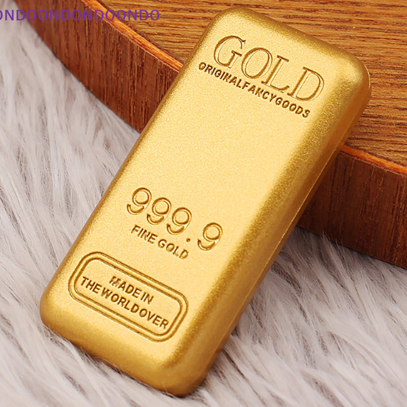 Home Office Feng Shui - Imitation Gold Bars Brass Fake Gold
