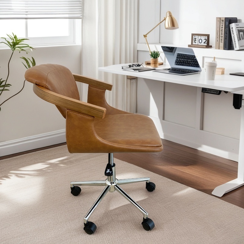 Home Office Cozy - Ergonomic Home Office Chair Mid-Century Modern