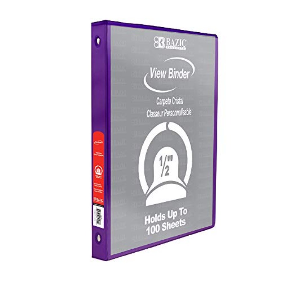 Home Office With View - 1/2 in 3-Ring View Binder, 2