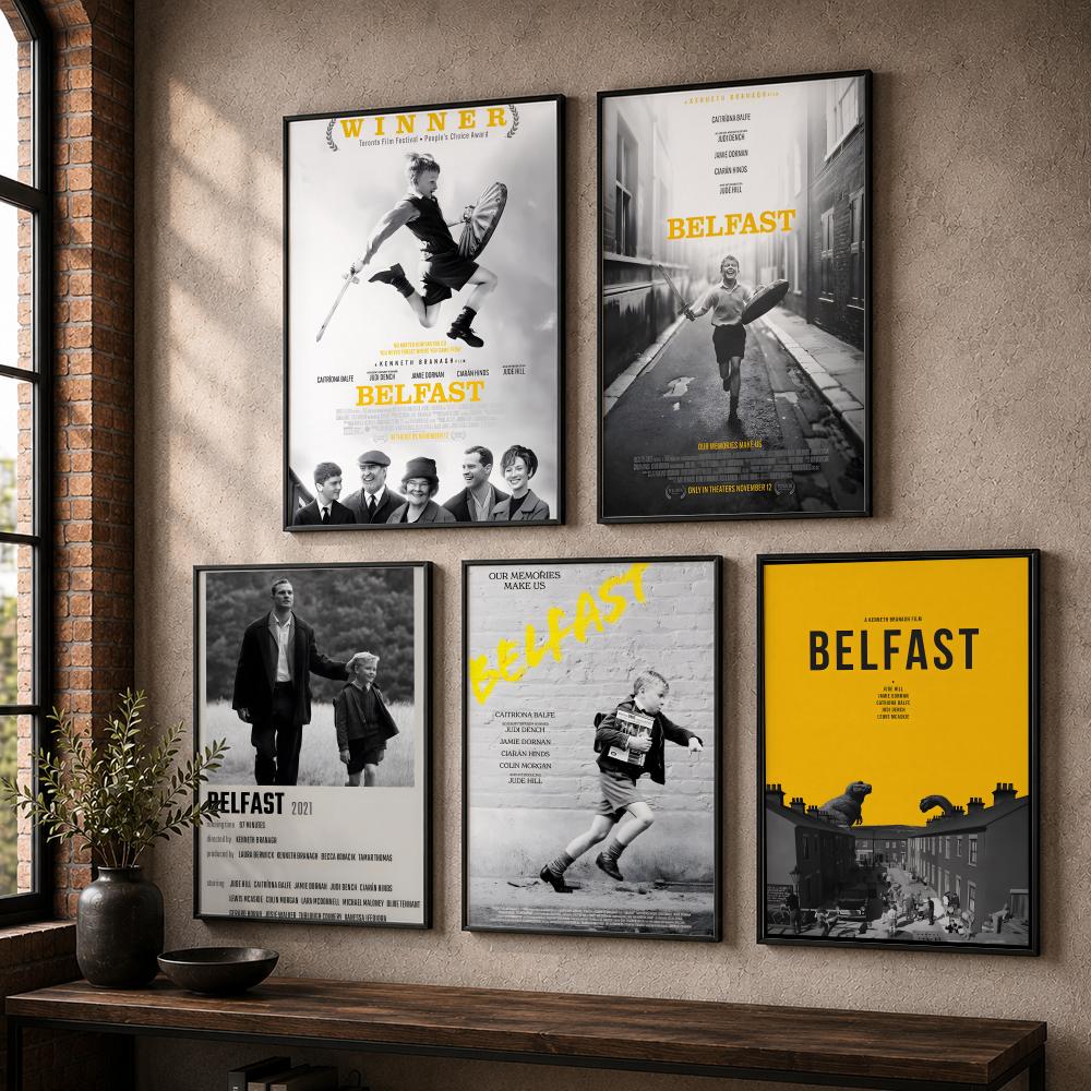 Home Office Belfast - Classic Movie B-BelfastS Painting Calligraphy Canvas