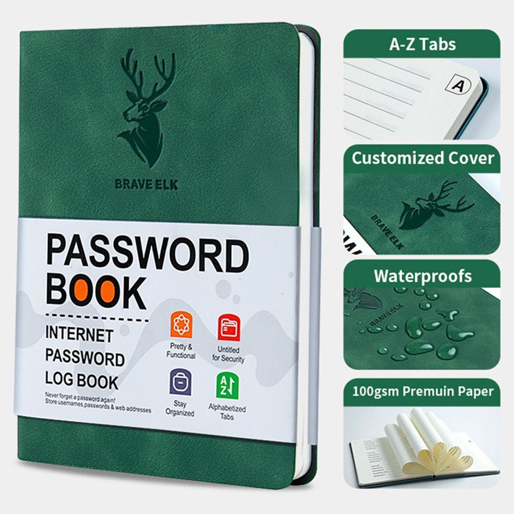 Alphabetical Tabs B6 Password  - Address Home Office avaliação e preço