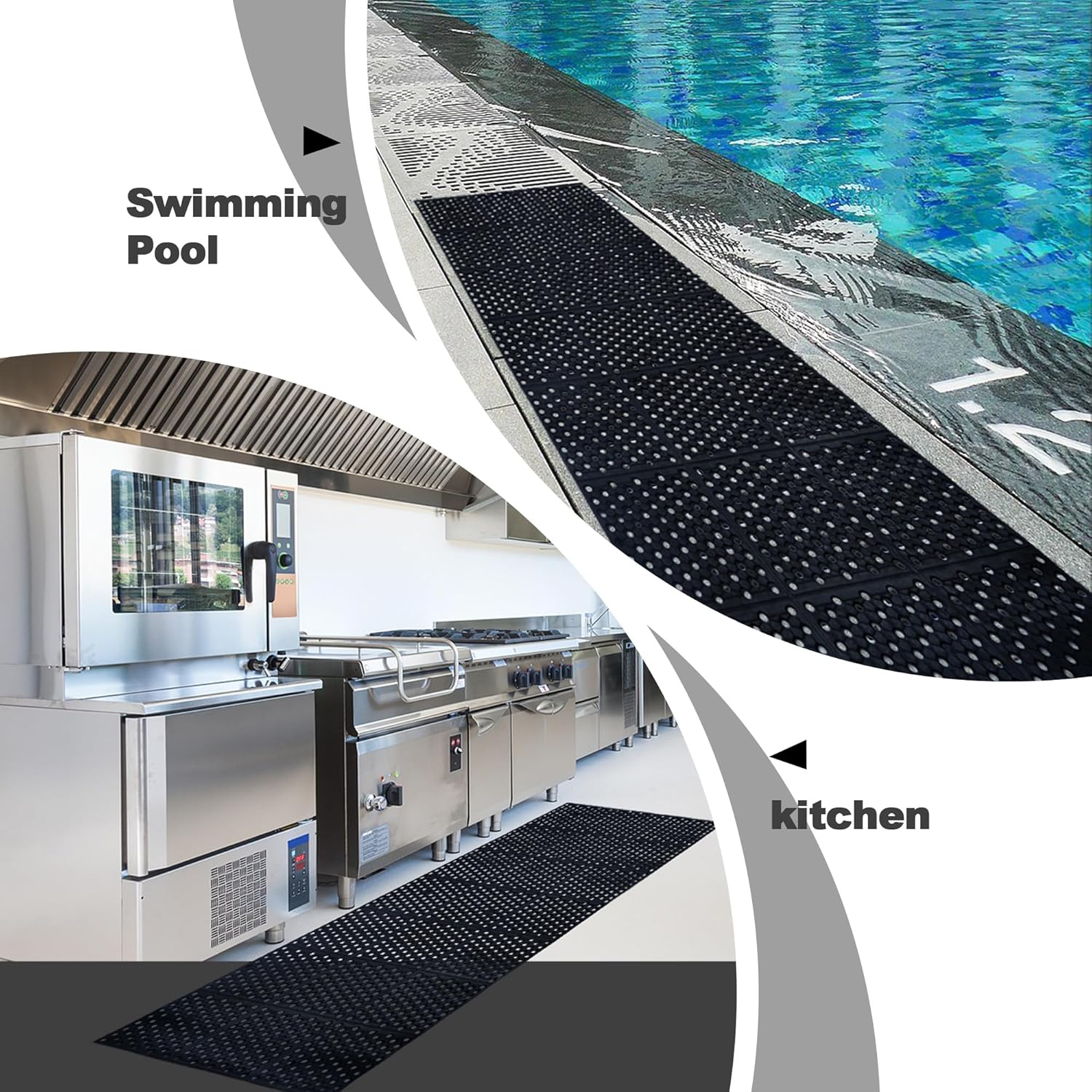 Commercial Anti-Fatigue Draina - Anti Fatigue Mat avaliação e preço