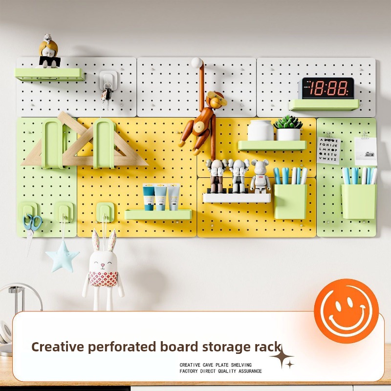 Hole Board DIY Metal Plate Liv - Home Office Kitchen avaliação e preço