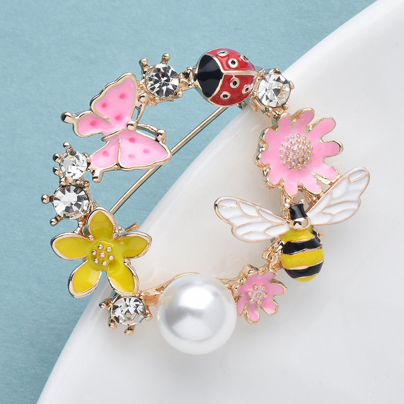 Wuli&baby Lovely Bee Flower Ci - Home Office Word avaliação e preço