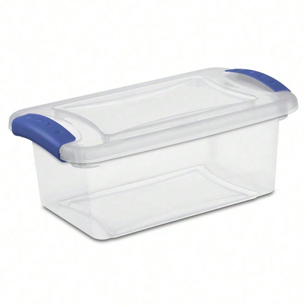 3-Pack 7 Quart Small Clear Pla - Home Office Kitchen avaliação e preço