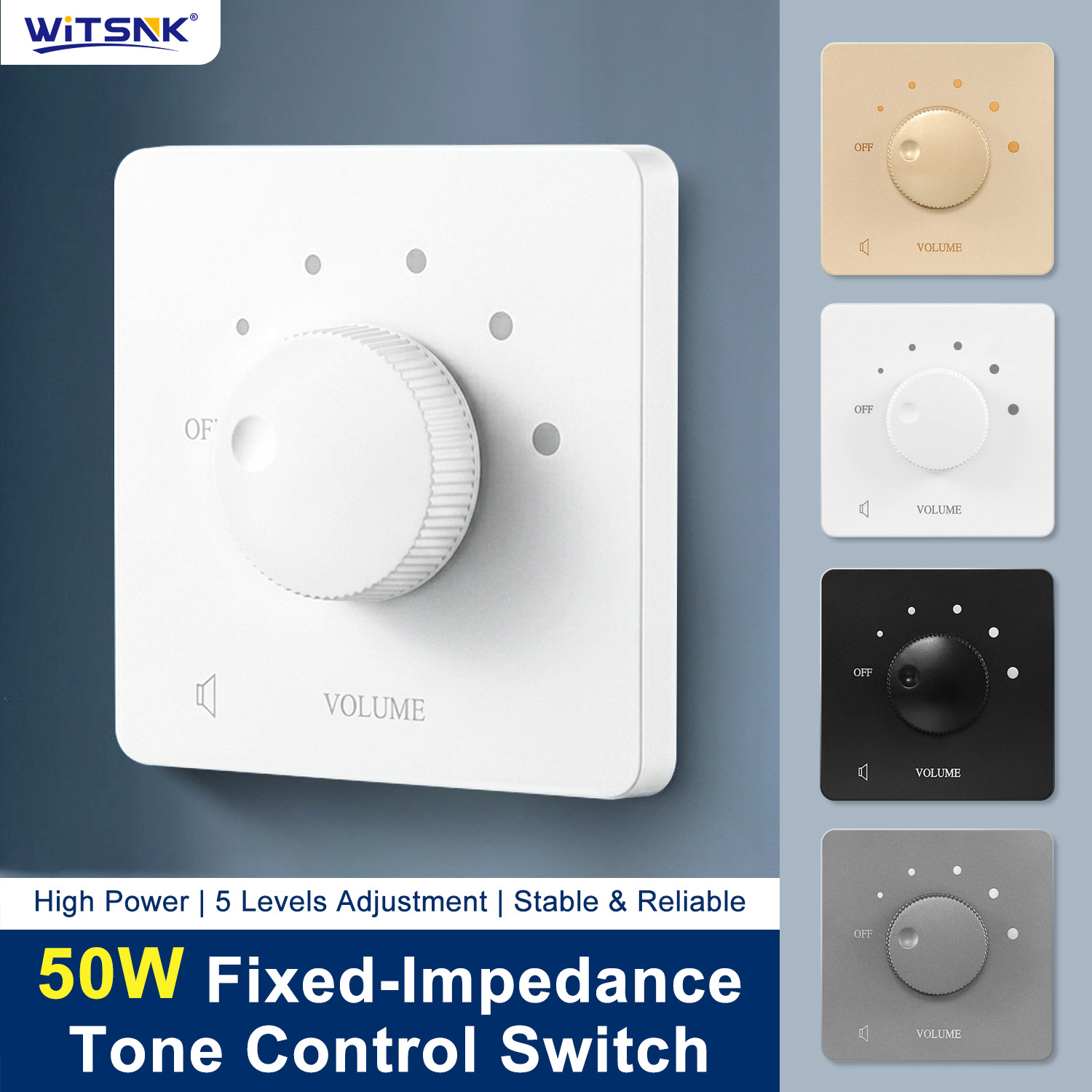 50W Fixed Impedance Wall Mount - Home Office Background avaliação e preço