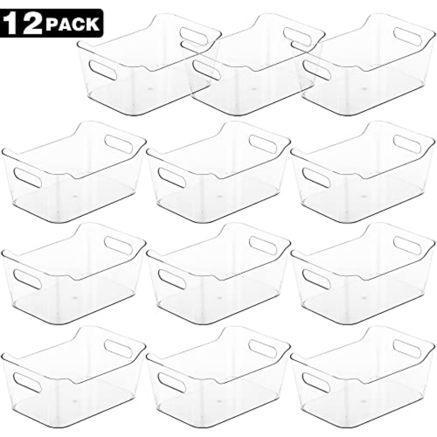 202612 Pack Plastic Storage Bi - Home Office Kitchen avaliação e preço