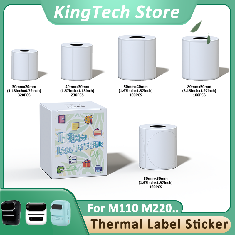 White Thermal Labels Self-Adhe - Address Home Office avaliação e preço