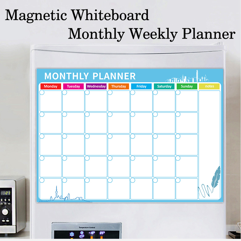 Magnetic Weekly Monthly Planne - Magnetic Calendar Board avaliação e preço
