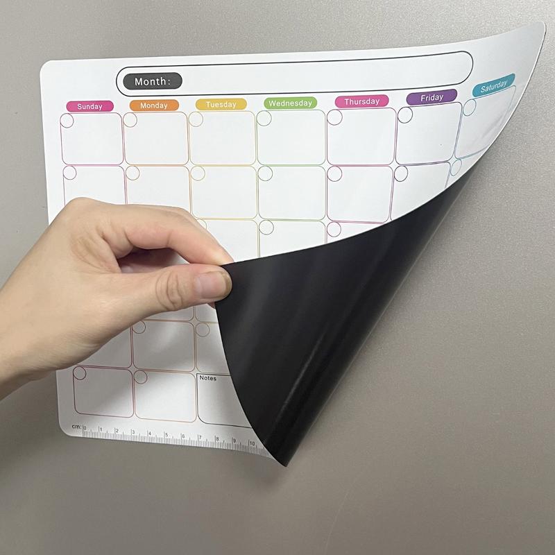 Hot Sale Magnetic Refrigerator - Magnetic Calendar Board avaliação e preço