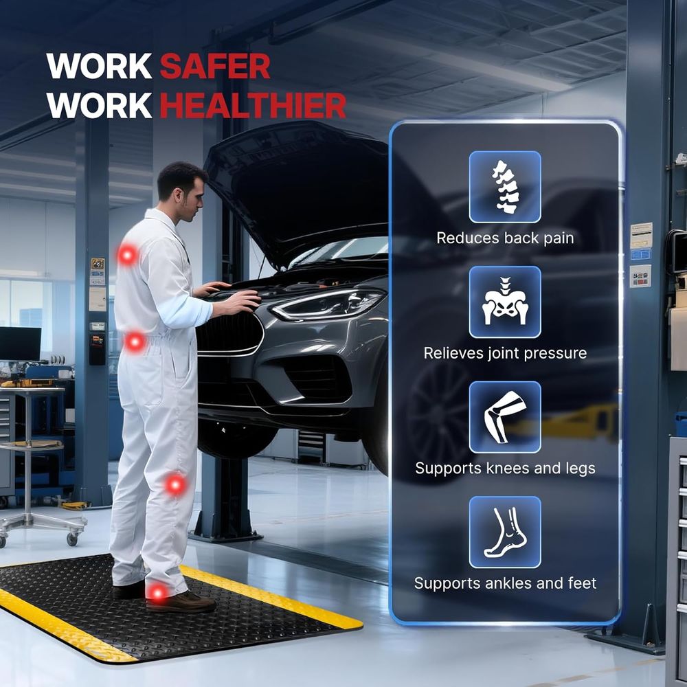 Industrial Anti-Fatigue Mat, Y - Anti Fatigue Mat avaliação e preço