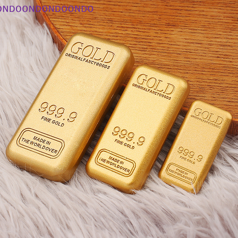 Imitation Gold Bars Brass Fake - Home Office Feng Shui avaliação e preço