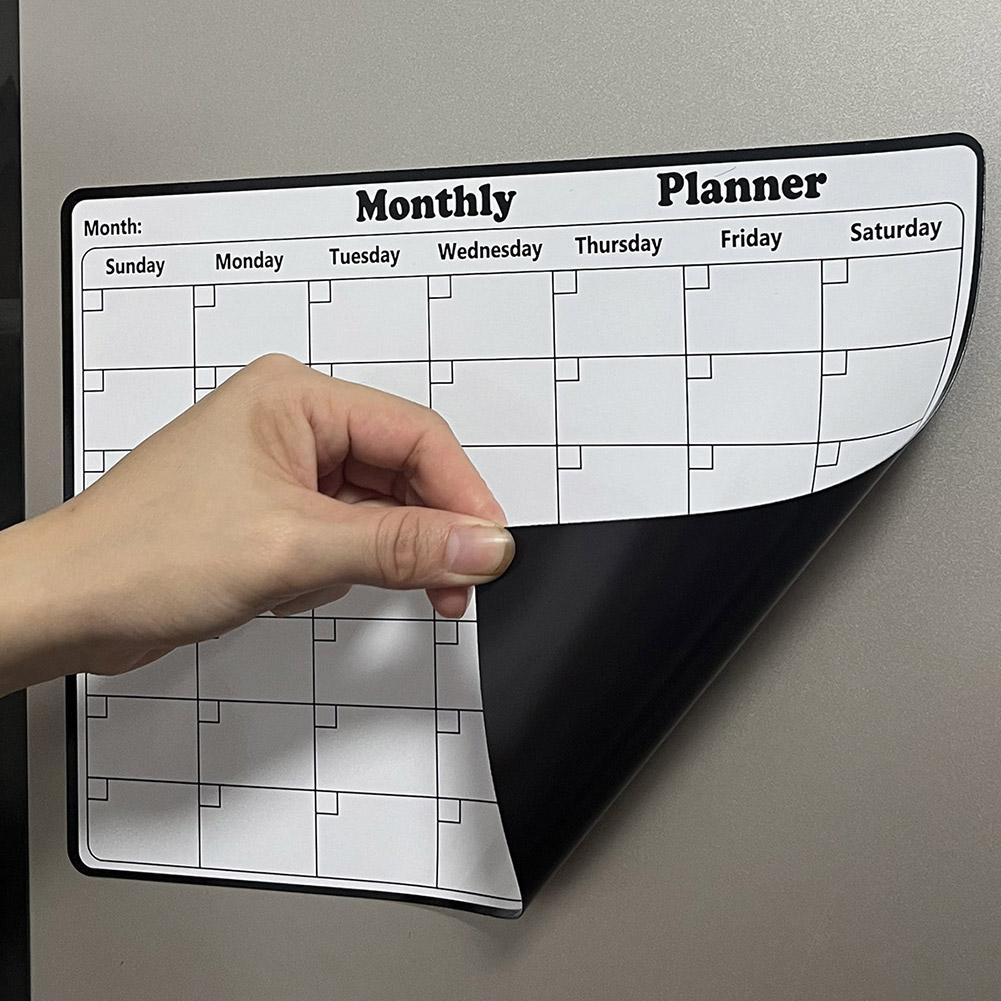 Stylish Magnetic Dry Erase Cal - Magnetic Calendar Board avaliação e preço