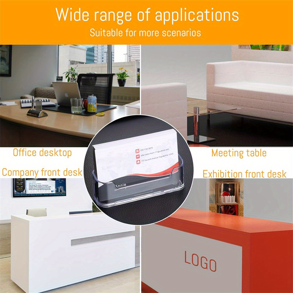4pcs/8pcs/16pcs Clear Plastic  - Document Holder Stand avaliação e preço