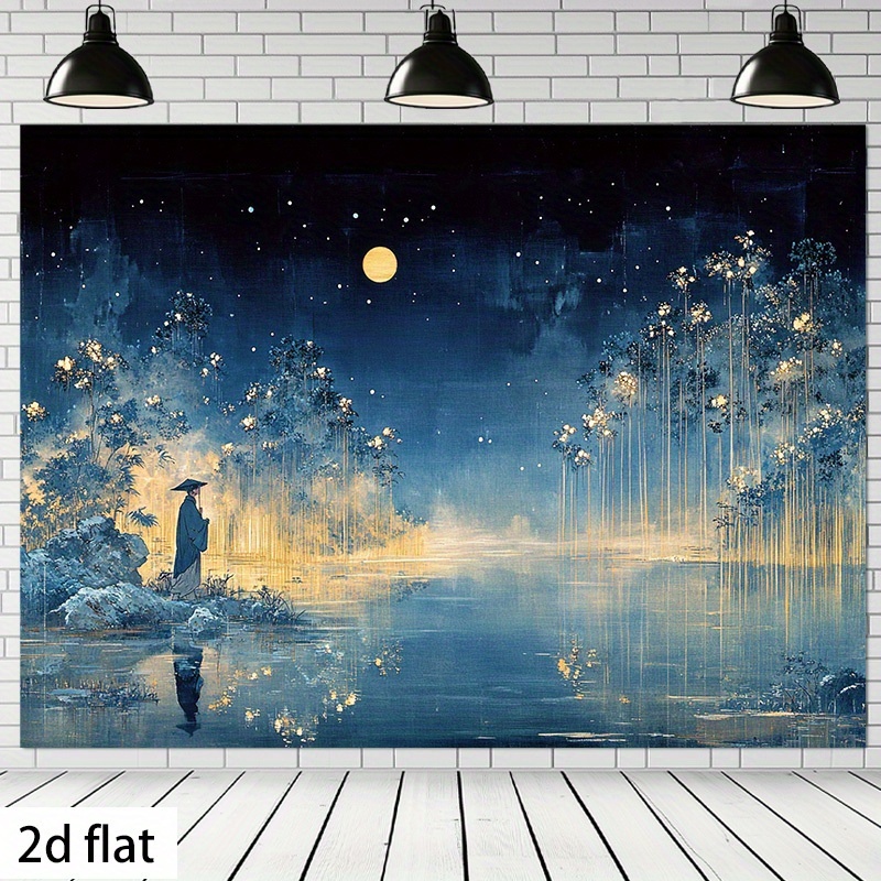 2D Flat Background Fabric - Se - Home Office Background avaliação e preço