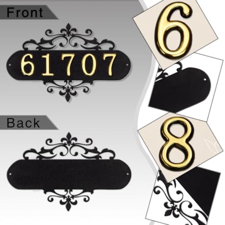 House Numbers for Outside, Met - Address Home Office avaliação e preço