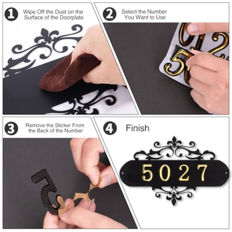 House Numbers for Outside, Met - Address Home Office avaliação e preço