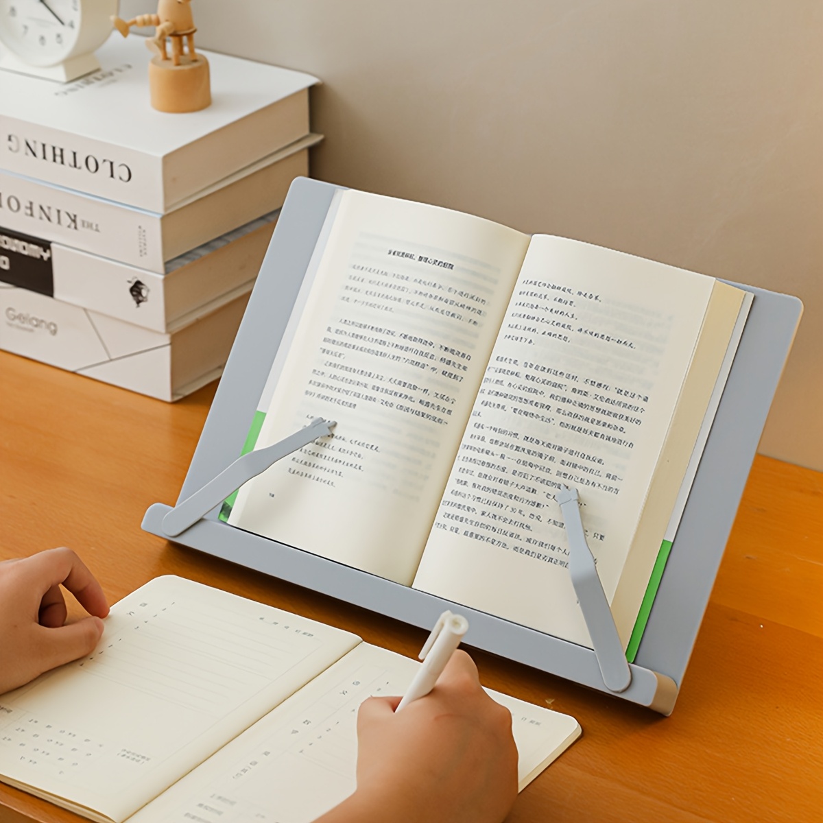 6-Level Adjustable Foldable Bo - Document Holder Stand avaliação e preço