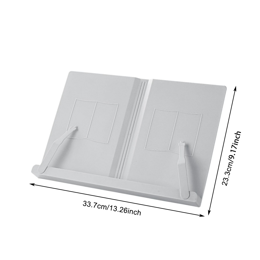 6-Level Adjustable Foldable Bo - Document Holder Stand avaliação e preço