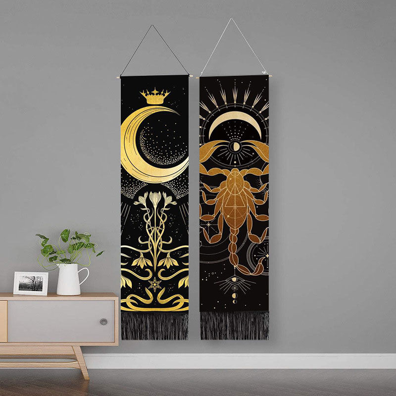 Changing Moon Phase Tapestry W - Home Office Background avaliação e preço