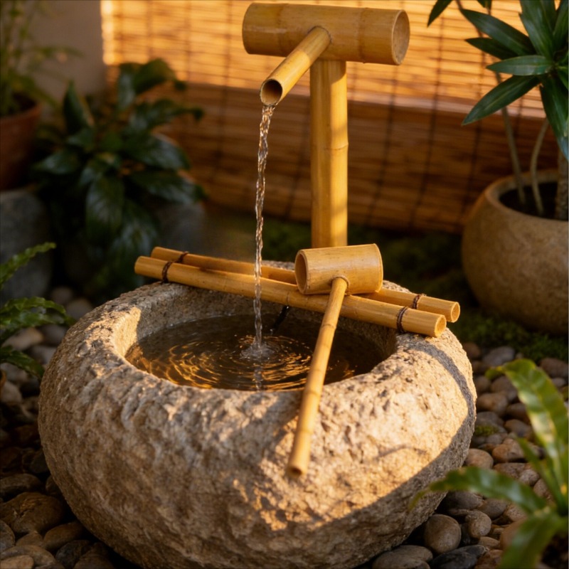 Outdoor Water Fountain  Zen Fl - Home Office Feng Shui avaliação e preço