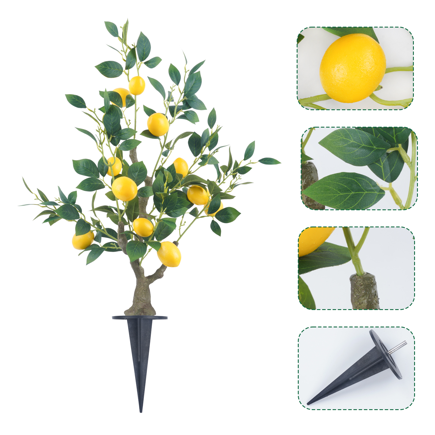 Uflower Artificial Lemon Tree  - Home Office Word avaliação e preço