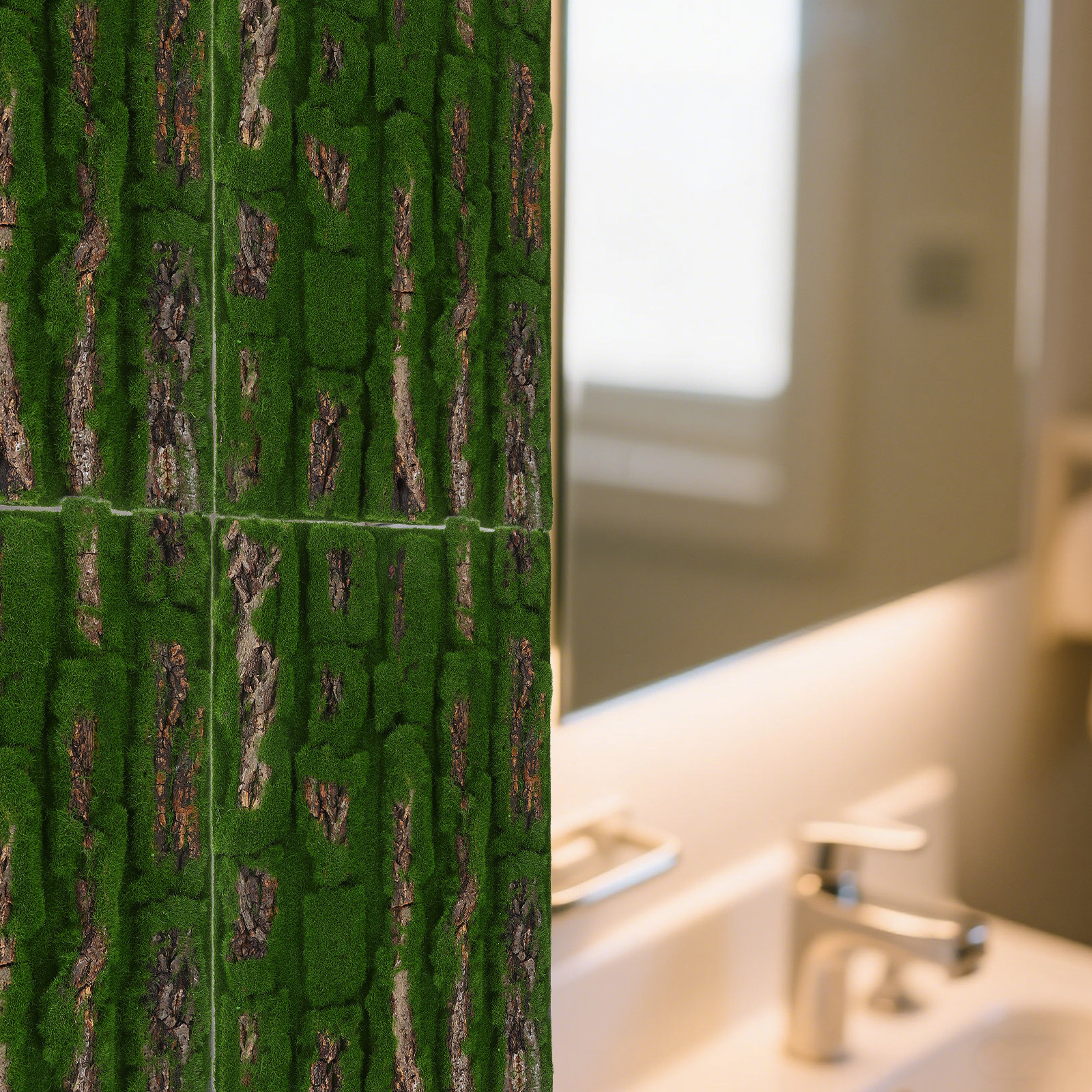 30x40cm Realistic Faux Moss Tu - Home Office Background avaliação e preço
