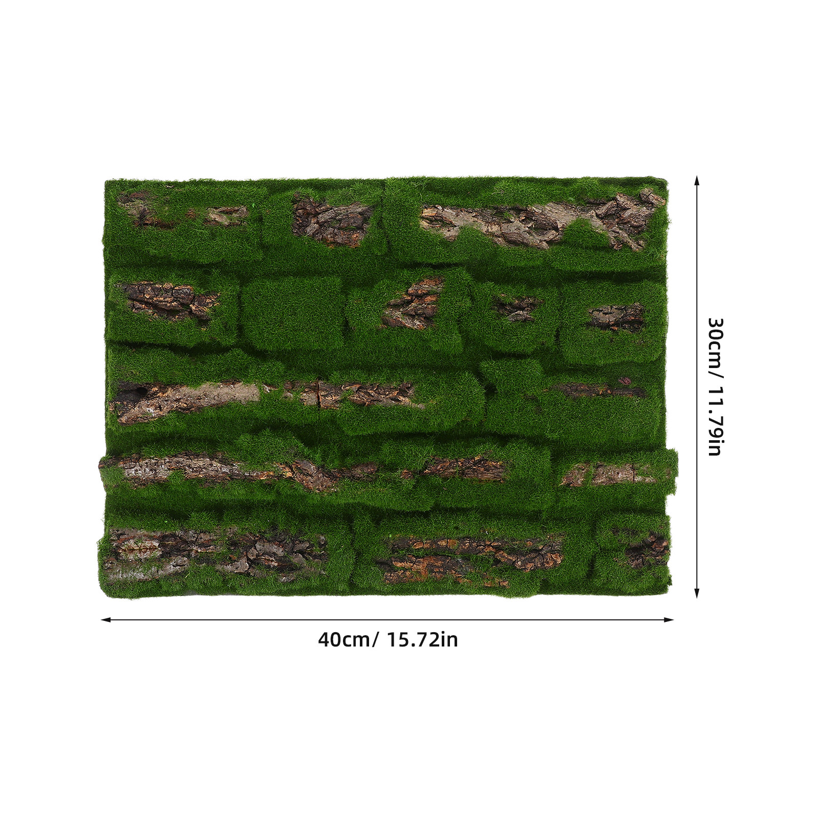 30x40cm Realistic Faux Moss Tu - Home Office Background avaliação e preço