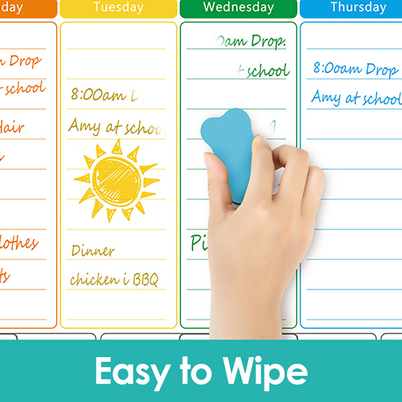 A3 Size Magnetic Monthly Weekl - Magnetic Calendar Board avaliação e preço