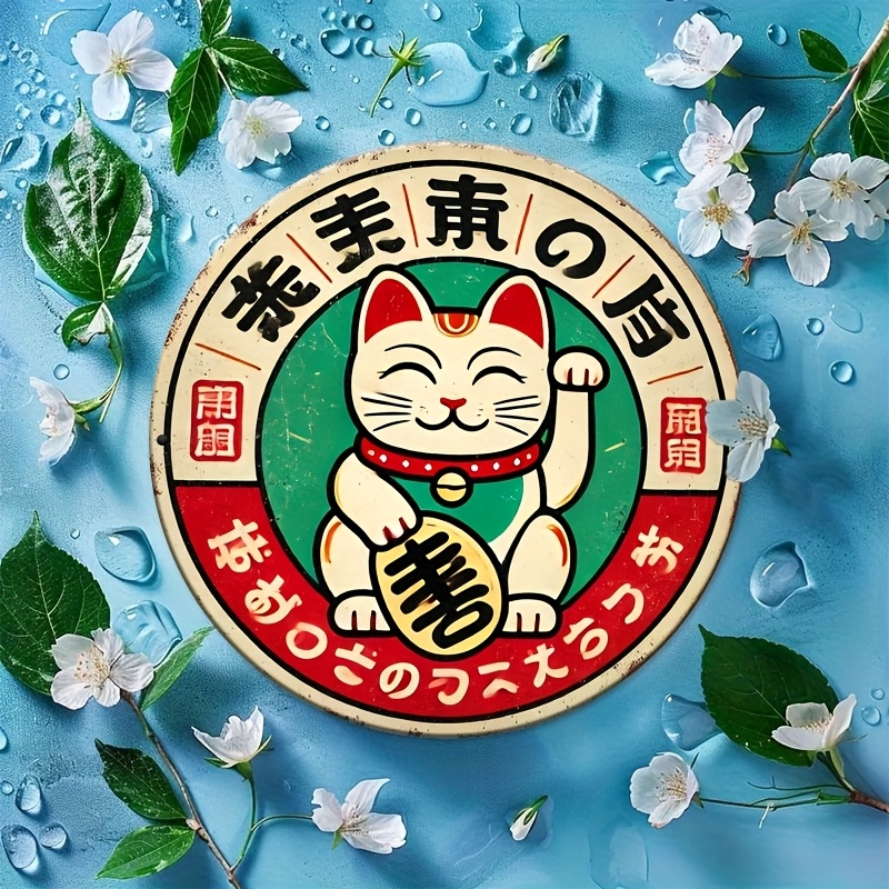 Vintage Japanese Maneki Neko C - Home Office Kitchen avaliação e preço