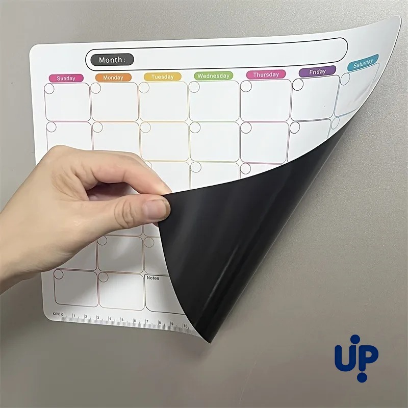 A Refrigerator Magnet ,Monthly - Magnetic Calendar Board avaliação e preço