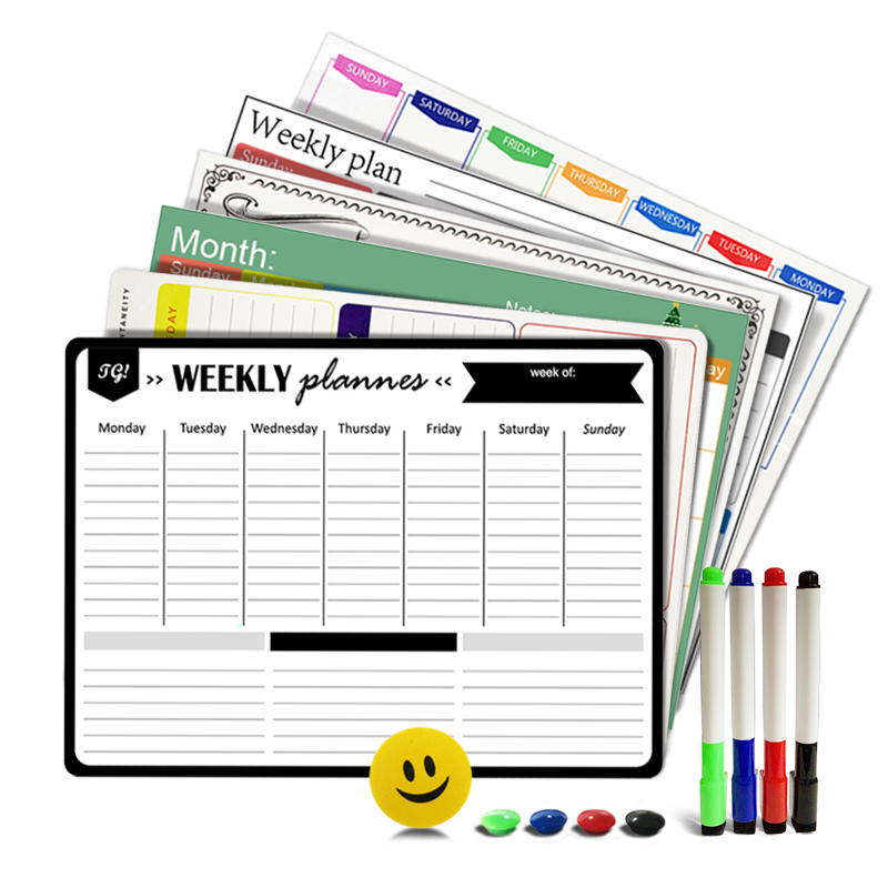 A3 Magnetic Weekly & Monthly P - Magnetic Calendar Board avaliação e preço