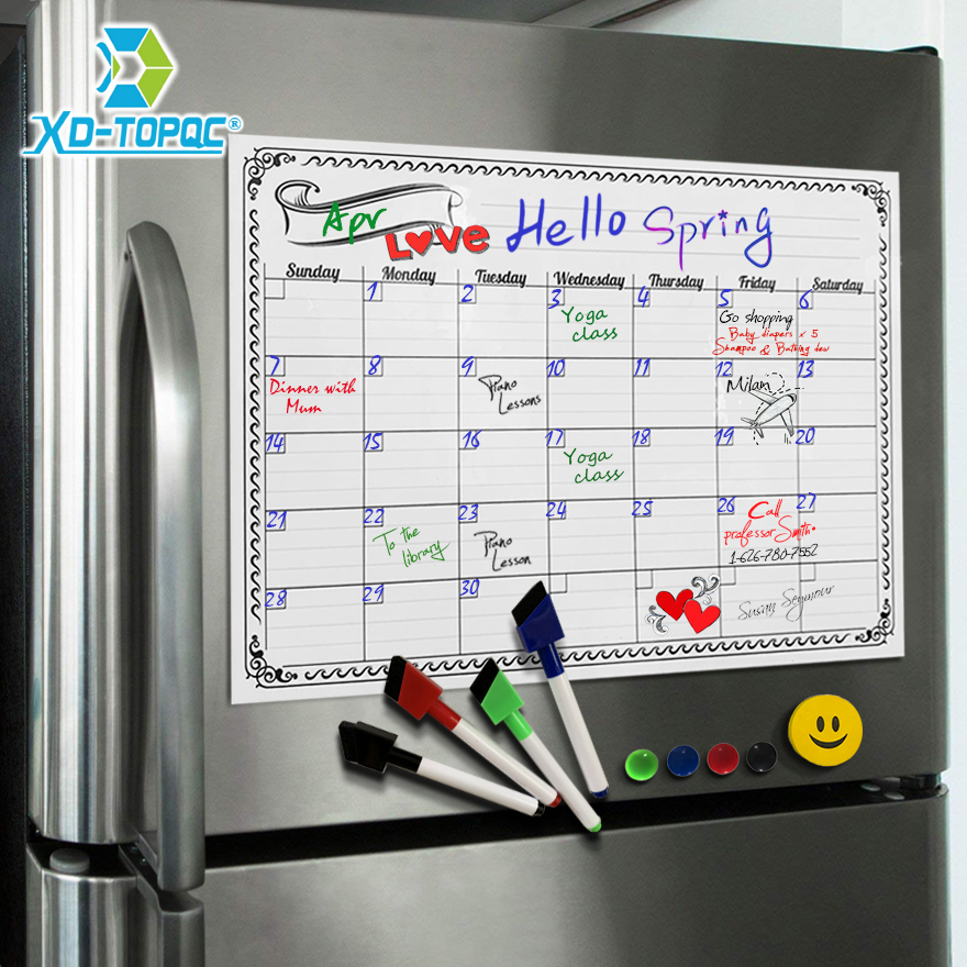 A3 Magnetic Weekly & Monthly P - Magnetic Calendar Board avaliação e preço