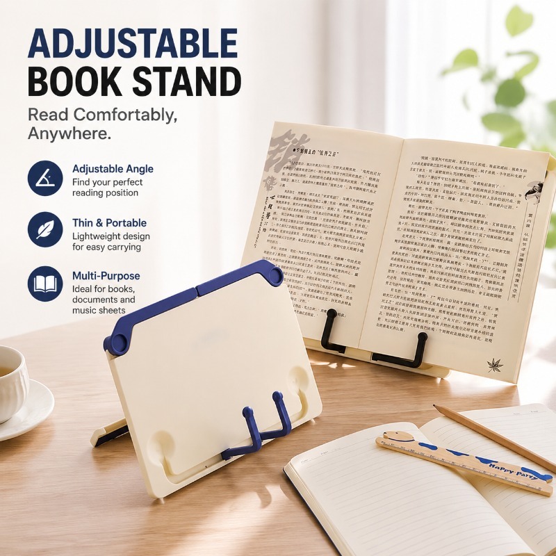 Adjustable Reading Book Stand, - Document Holder Stand avaliação e preço