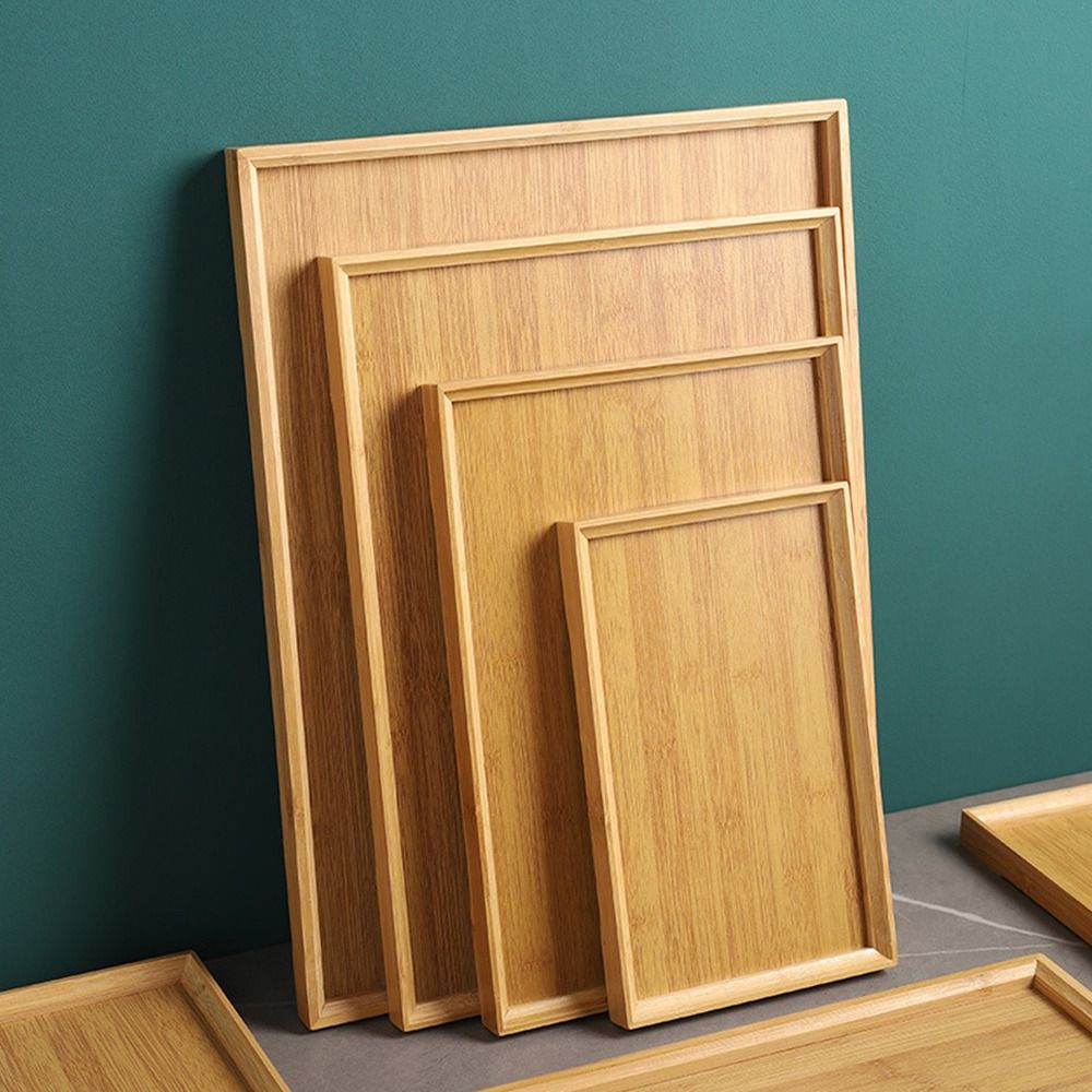 Decorate Tray Natural Bamboo B - Desktop Organizer Bamboo avaliação e preço