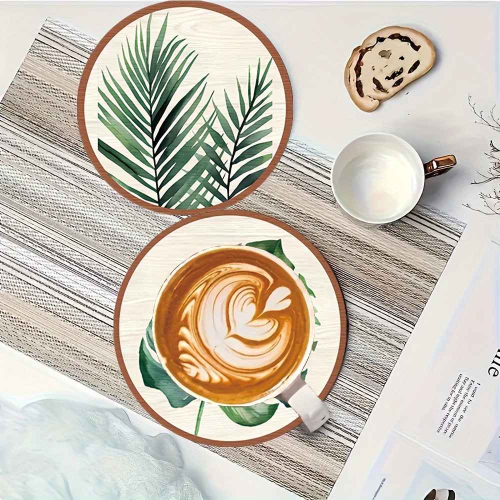 5pcs Tropical Plant Leaf-Patte - Home Office Word avaliação e preço