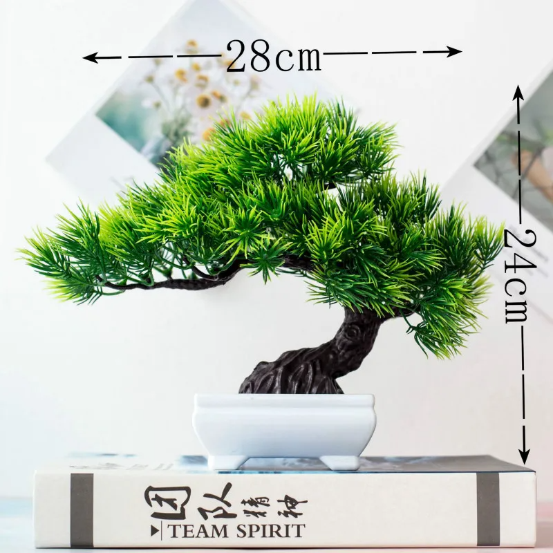 1pcs Artificial Green Plants B - Home Office Word avaliação e preço