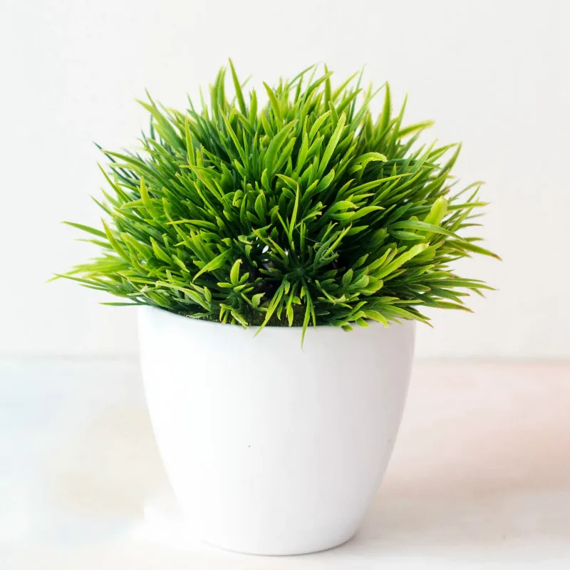 1pcs Artificial Green Plants B - Home Office Word avaliação e preço
