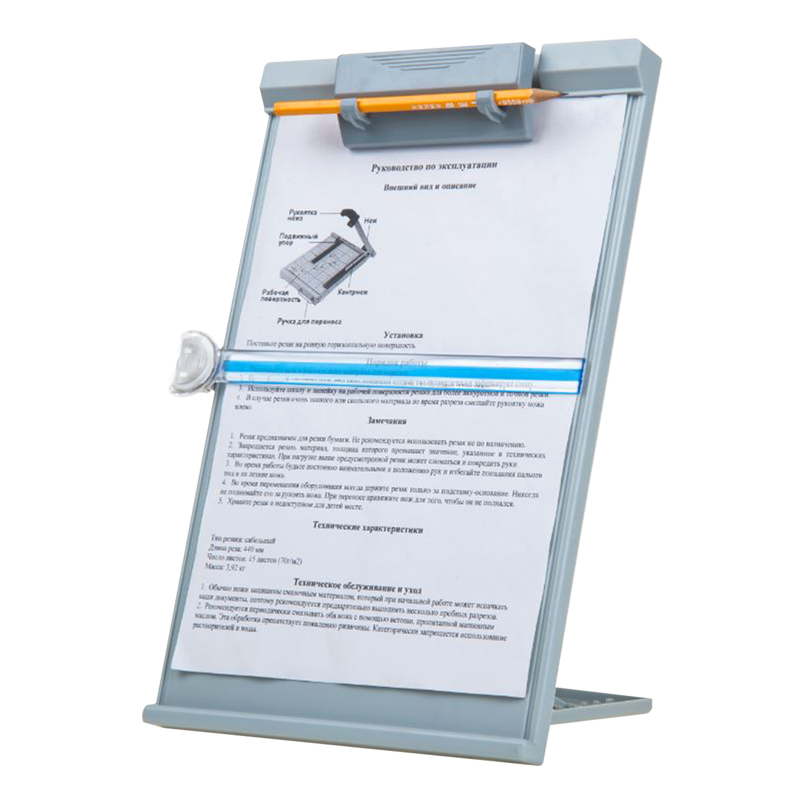 New  A4 Reading Holder Desktop - Document Holder Stand avaliação e preço