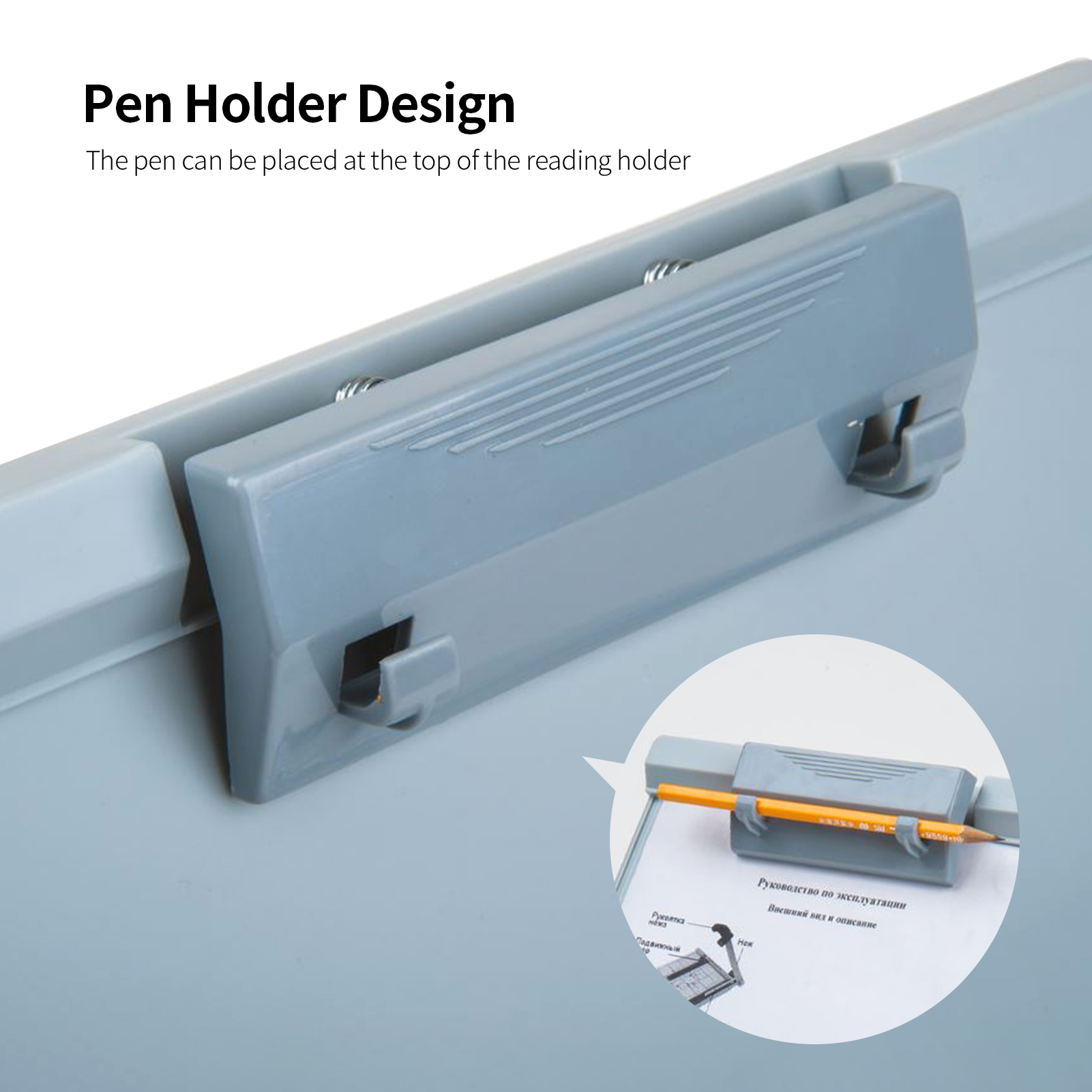 New  A4 Reading Holder Desktop - Document Holder Stand avaliação e preço