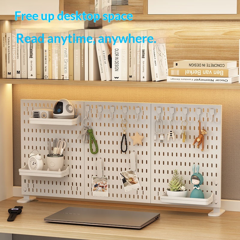 No Drill Clamp Mount Vertical  - Desktop Organizer Bamboo avaliação e preço