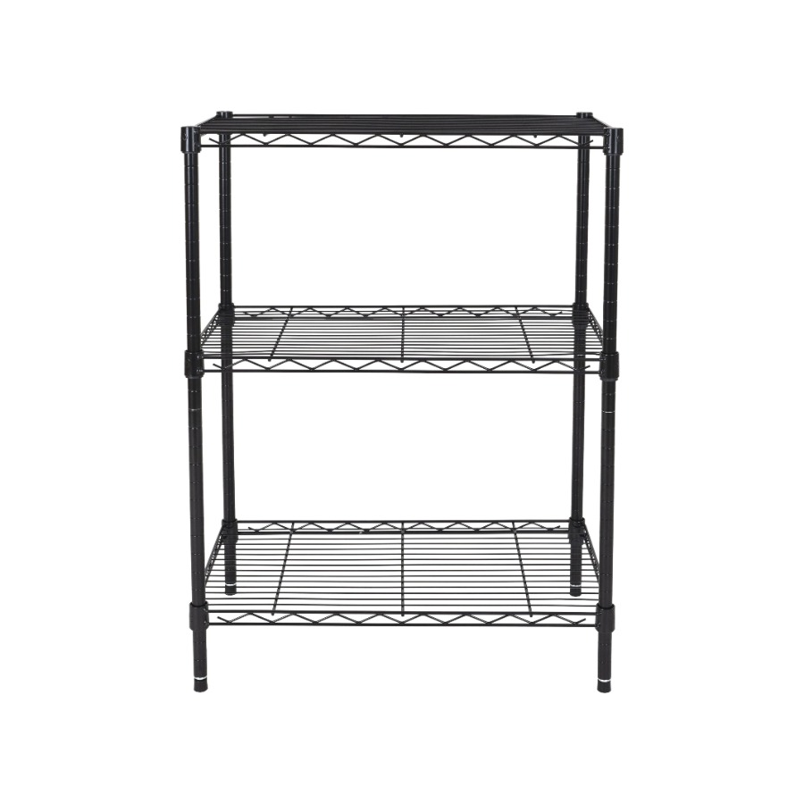 Heavy-Duty 3-Tier Wire Shelvin - Home Office Kitchen avaliação e preço
