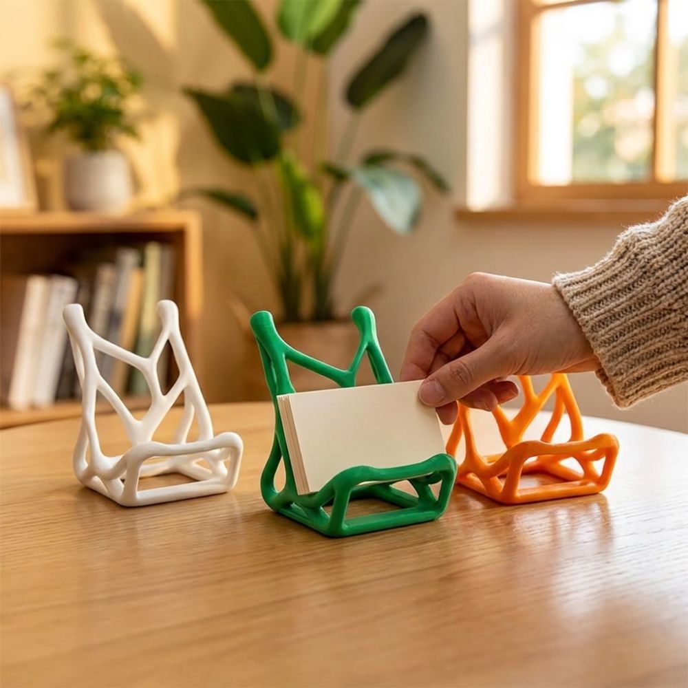 3D Printed Skeleton Bone Phone - Document Holder Stand avaliação e preço