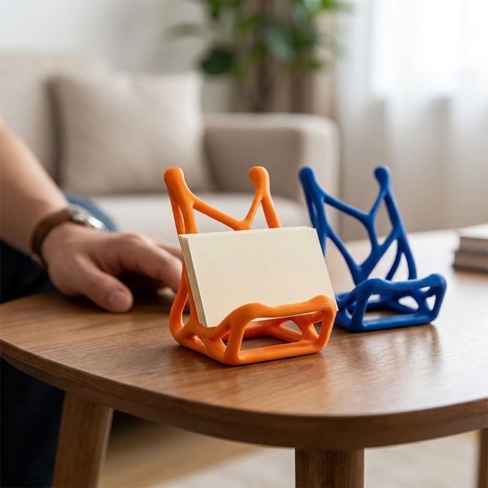 3D Printed Skeleton Bone Phone - Document Holder Stand avaliação e preço