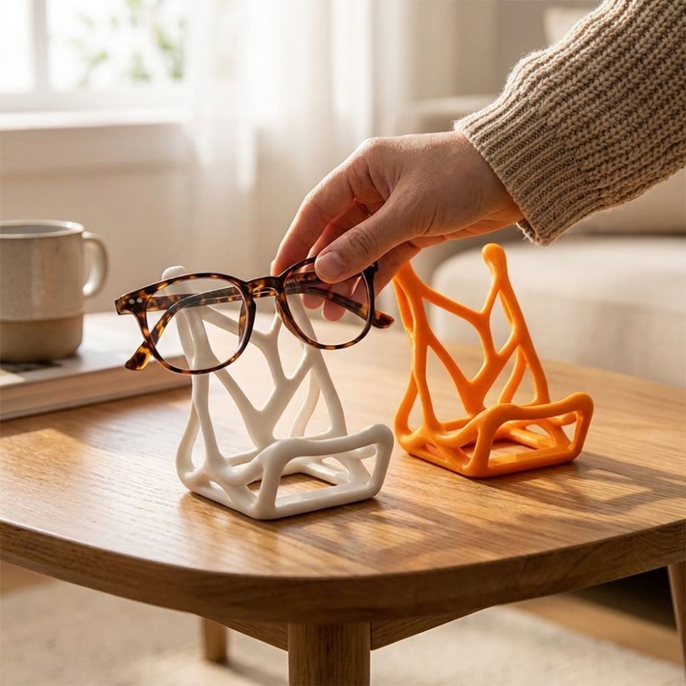 3D Printed Skeleton Bone Phone - Document Holder Stand avaliação e preço