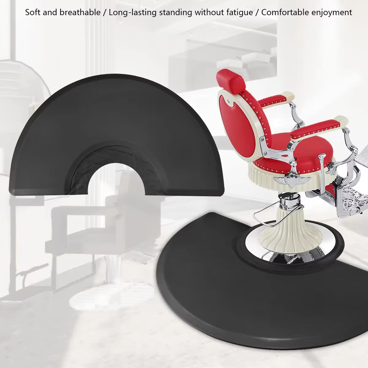 Barber Shop Barber Chair Pad S - Anti Fatigue Mat avaliação e preço