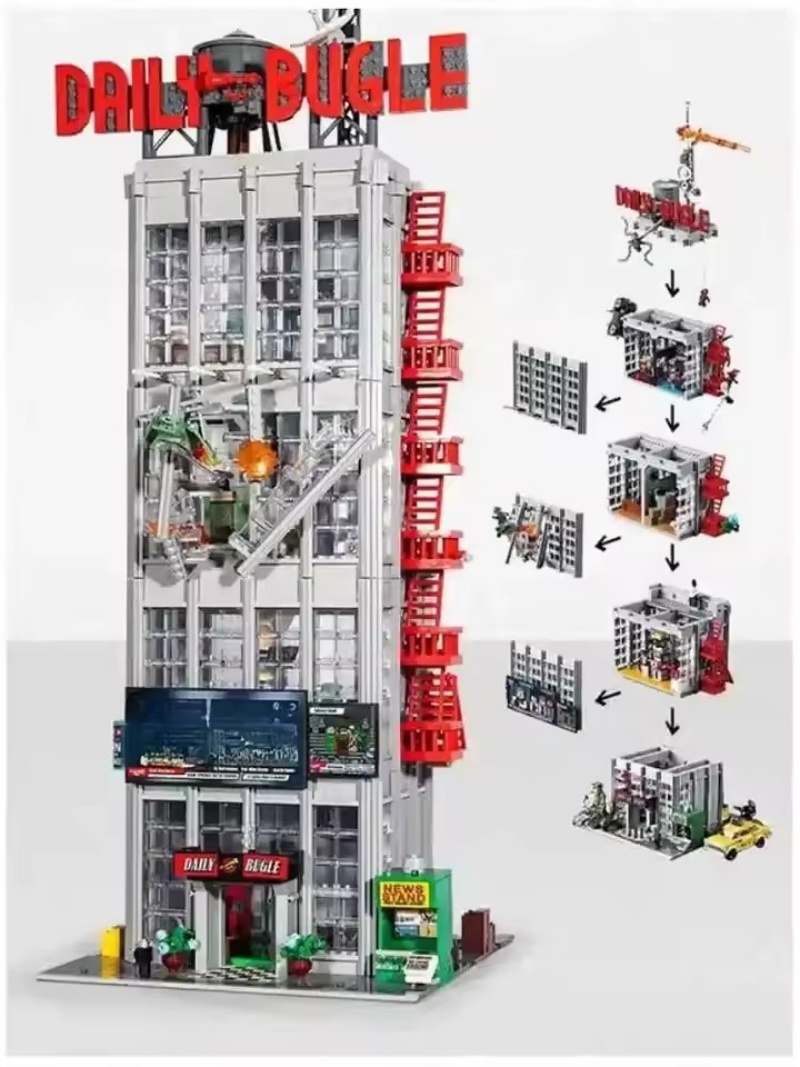 New MOC Red Newspaper Office B - Home Office With View avaliação e preço