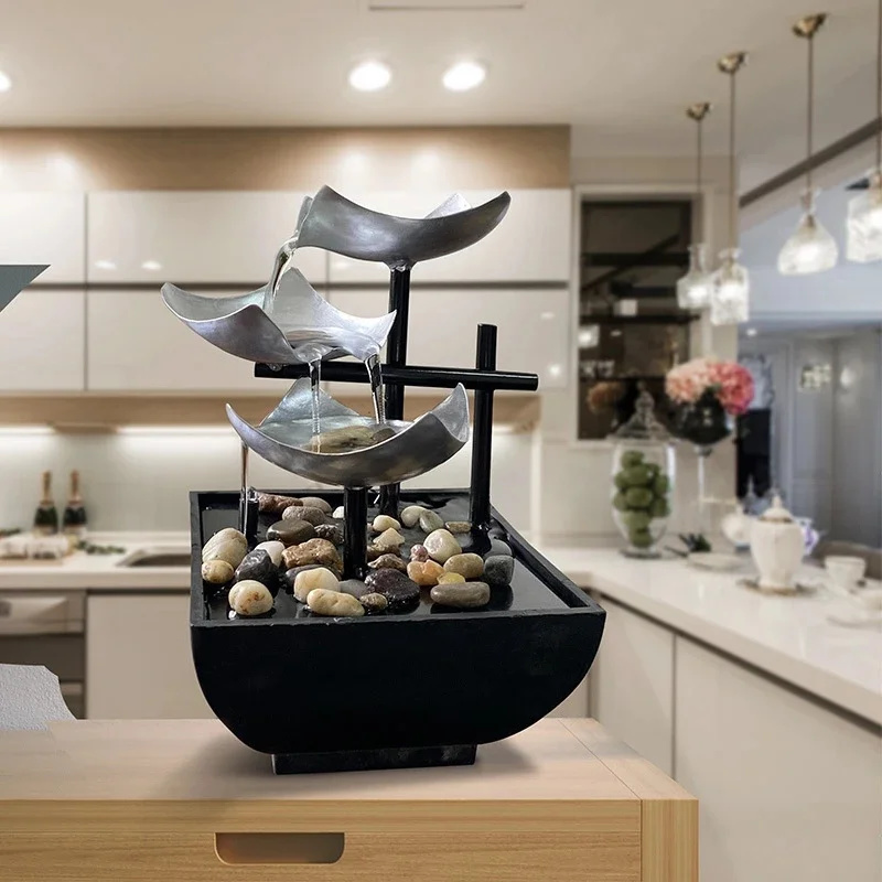Tabletop Water Fountain Orname - Home Office Cozy avaliação e preço
