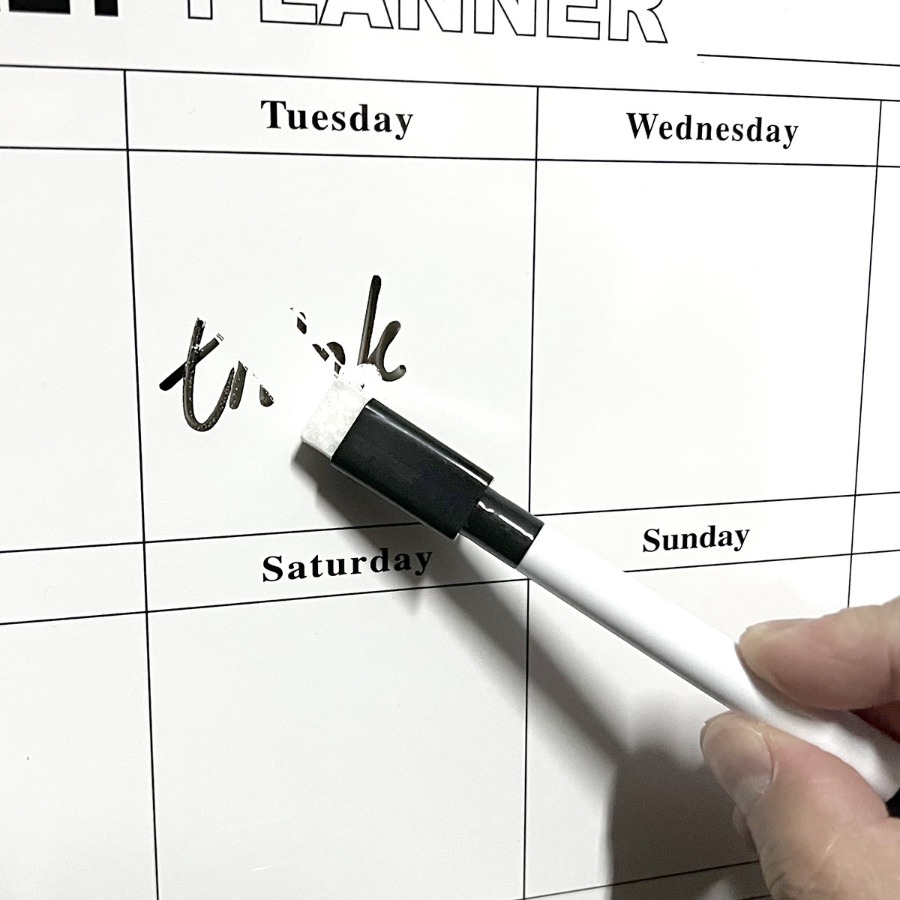 Erasable Week Plan Schedule Ca - Magnetic Calendar Board avaliação e preço