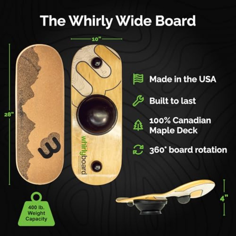 Whirly Board Wide Standing Des - Anti Fatigue Mat avaliação e preço